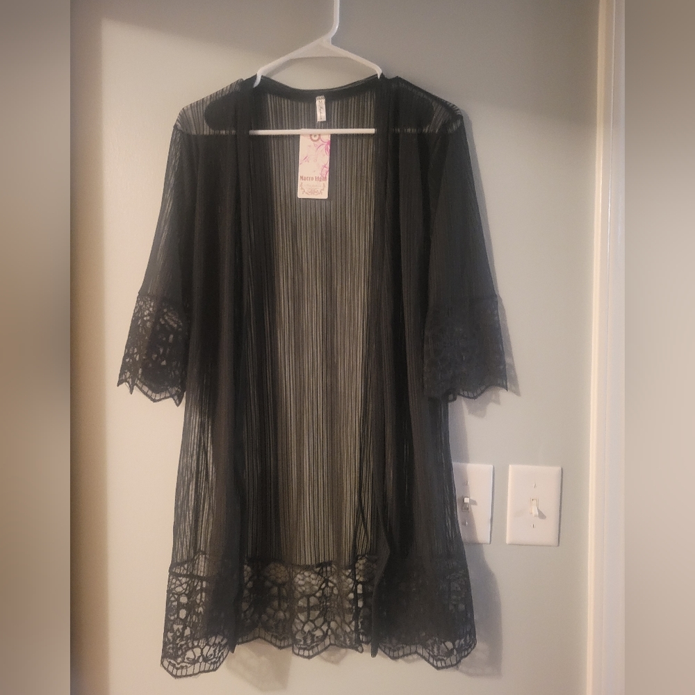 Womens Lace Cardigan